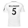 Conjunto (Camiseta+Pantalón Corto) Real Madrid Bellingham 5 Primera Equipación 2024-25 - Niño